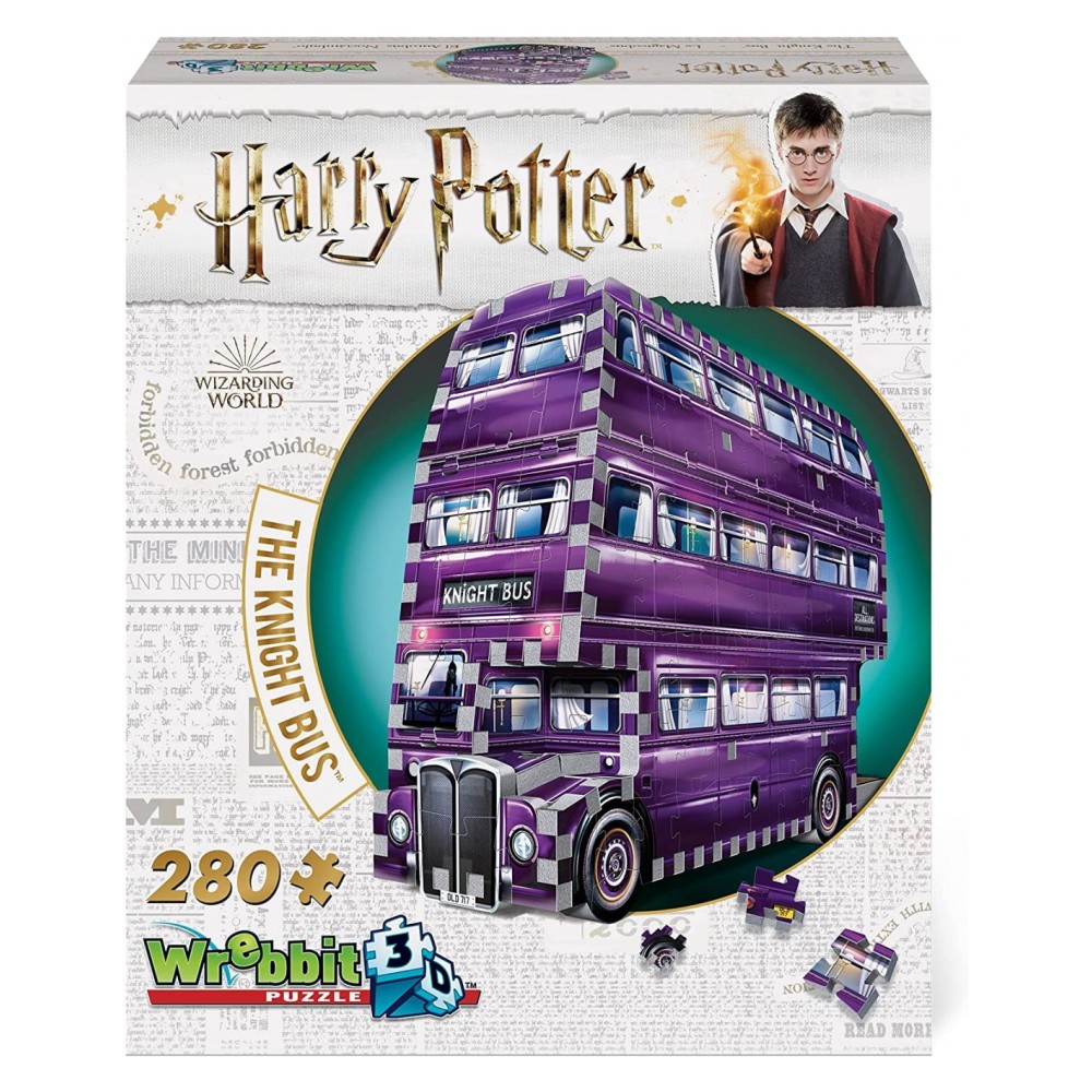Puzzle 3D 480 pezzi Nottetempo Wrebbit Harry Potter