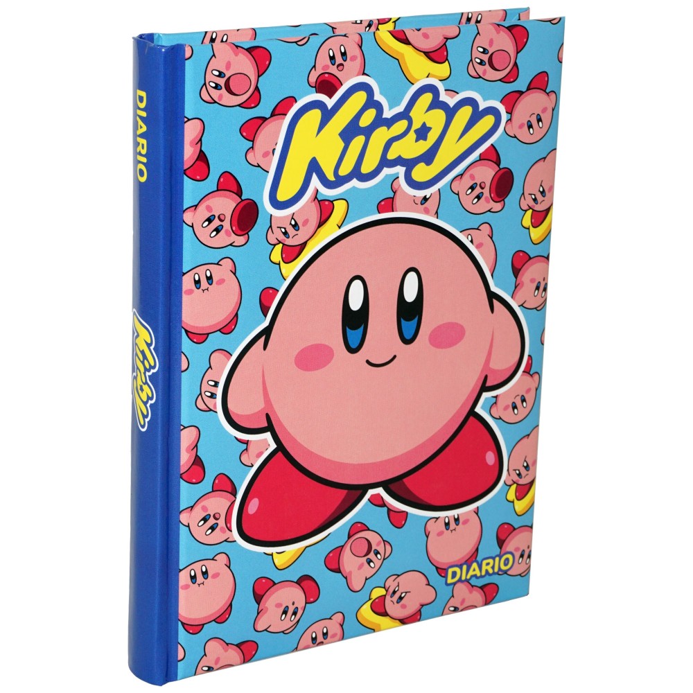 Kirby - Diario scuola bambini, Agenda non datata, F.to Standard, 12 Mesi, 320 pagine, Multicolore