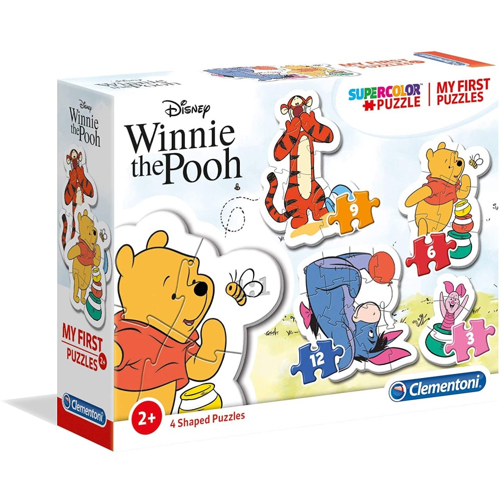 Puzzle 3-6-9-12 pezzi - My First Puzzles Winnie the Pooh