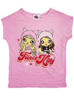 Na Na Na Surprise - Completo due pezzi cotone per bambina, Maglia con pantaloncino 2