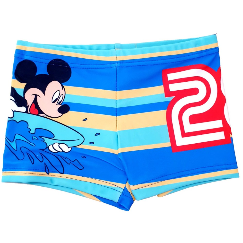 Disney Topolino - Costume da bagno per bambini, Boxer, Asciugatura rapida