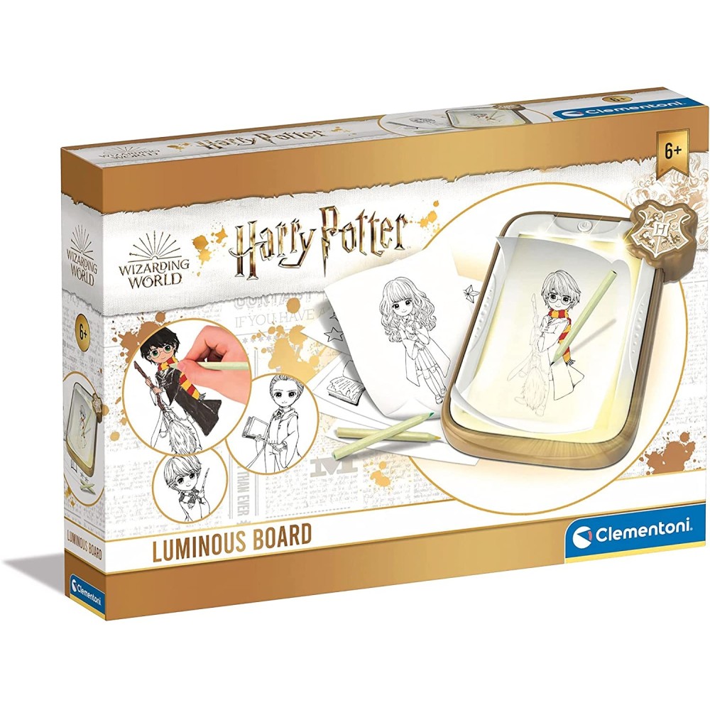 Harry Potter - Lavagna led luminosa per bambini e ragazzi