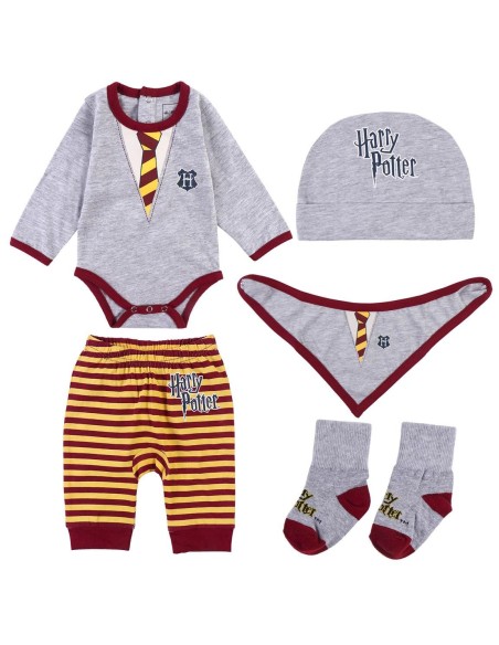 Set regalo 5 pezzi neonato 1 mese Harry Potter