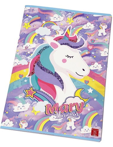 Quaderno Maxi, Unicorno Mary - Julian Ross by Pigna