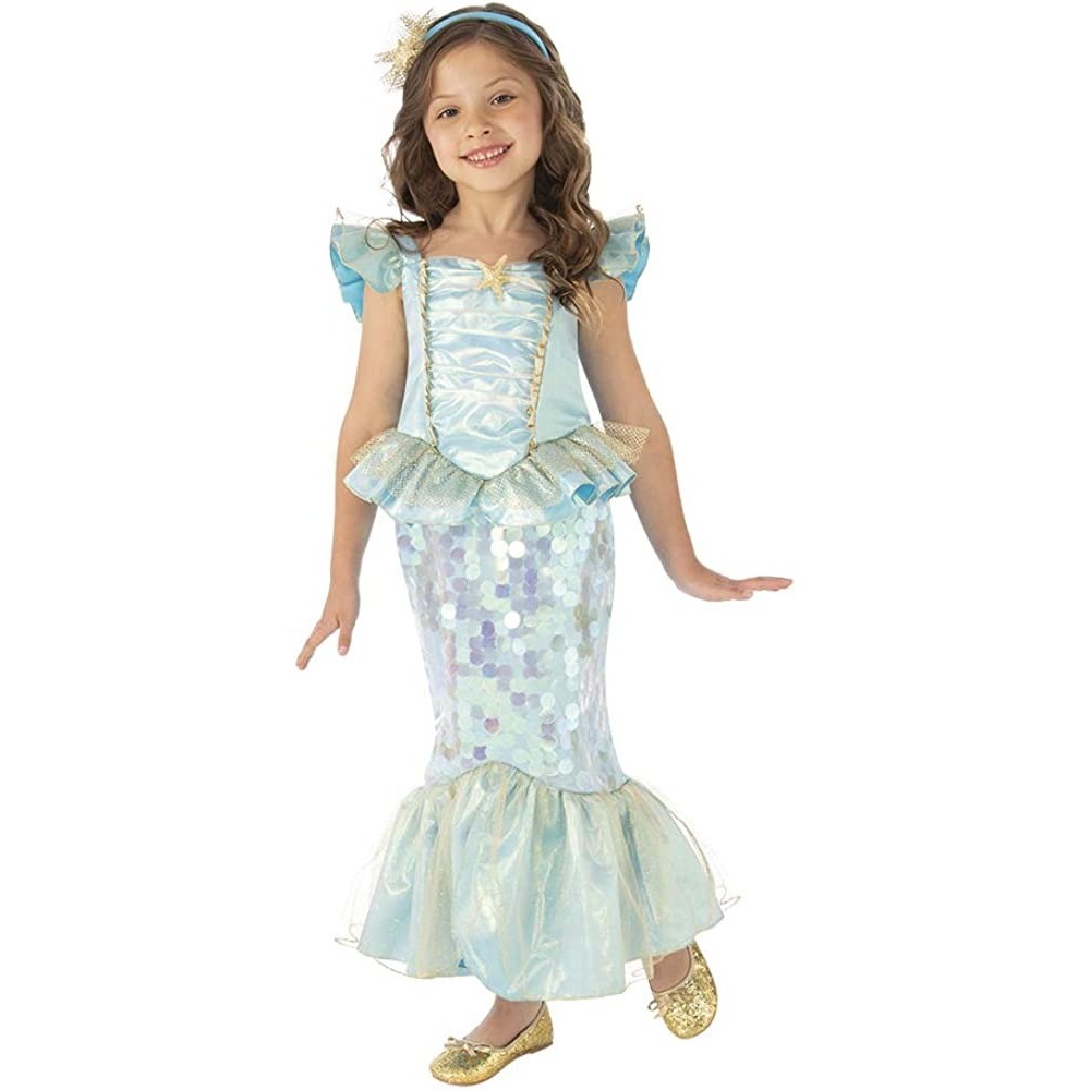 Vestito carnevale sirena - S (3-4 anni)