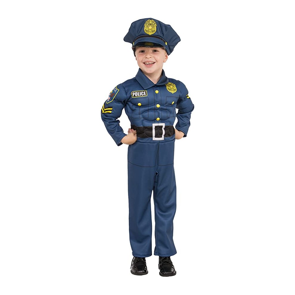 Vestito carnevale poliziotto - S (3-4 anni)