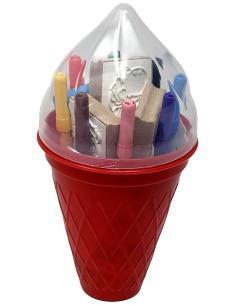 Ice Cream con timbri, pennarelli e activity book Super Mario 2