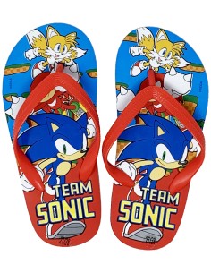 Sonic the Hedgehog - Infradito da bagno per bambini, Multicolore
