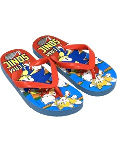 Sonic the Hedgehog - Infradito da bagno per bambini, Multicolore 2