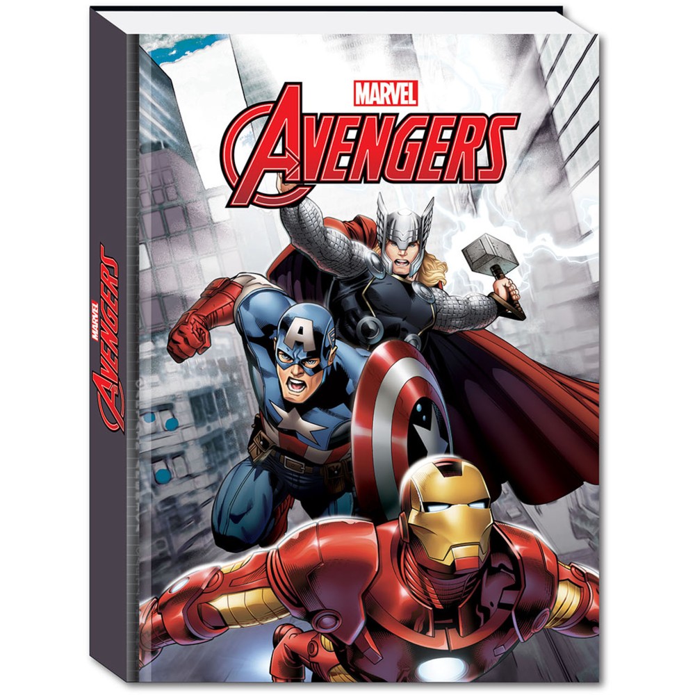 Marvel Avengers Seven - Diario scuola non datato 10 mesi, ft. 14,5x20,6cm