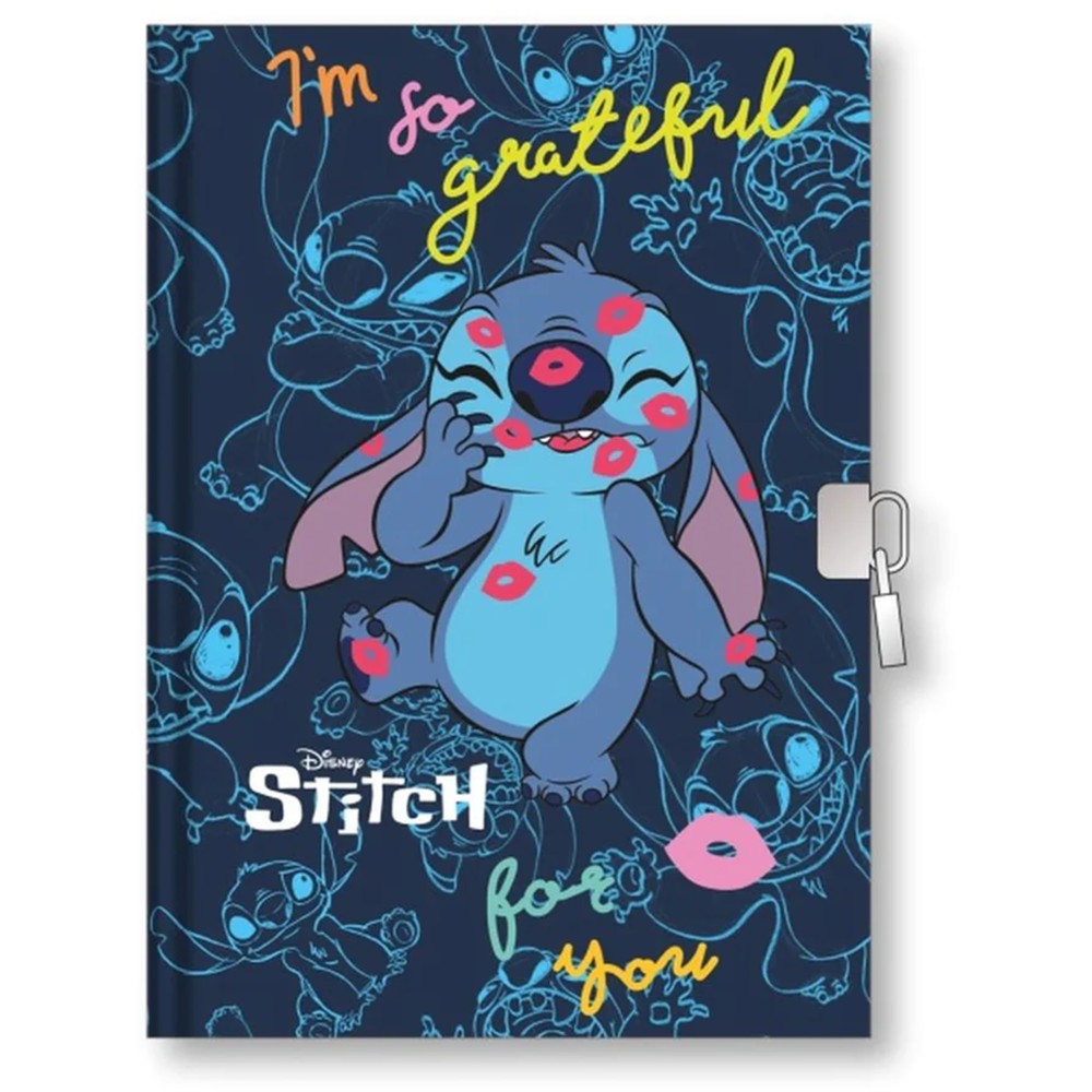 Disney Stitch Seven - Diario segreto con lucchetto