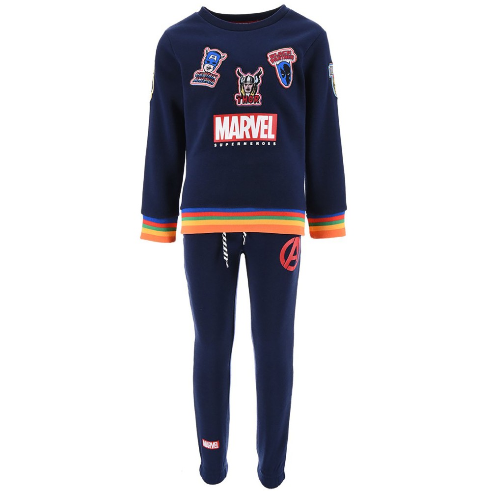 Marvel Avengers - Tuta sportiva per Bambini, Pantalone con Felpa