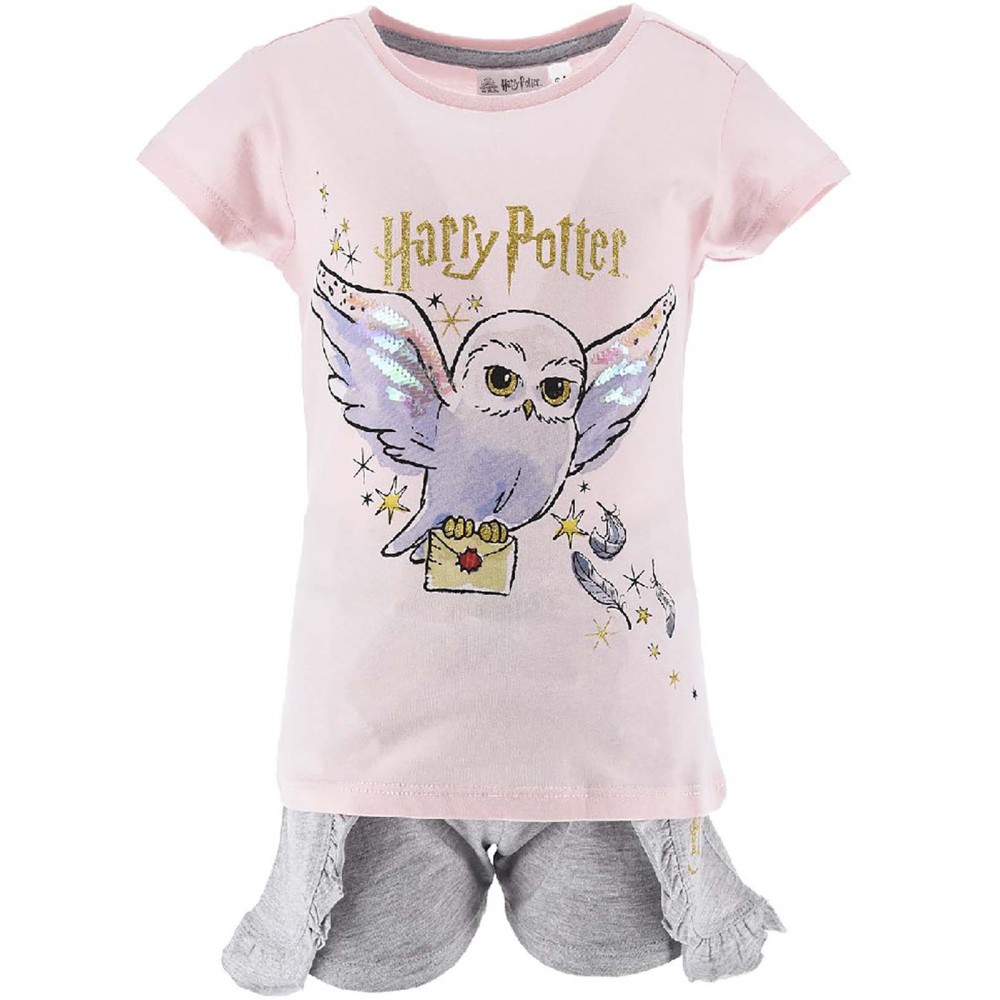 Harry Potter - Completo due pezzi cotone per Bambina
