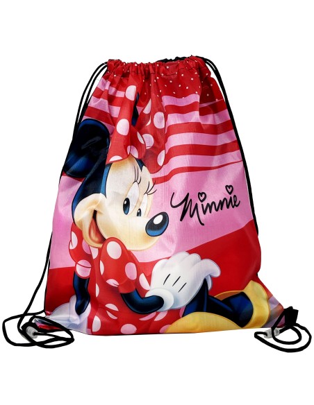Disney Minni - Sacca a zaino per l'asilo o il tempo libero, 45x35cm