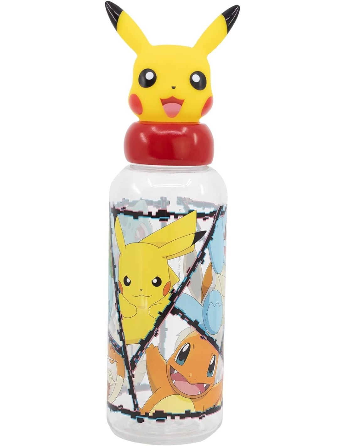 Pokémon - Borraccia 3D 560ml per Bambini, Tritan, BPA free