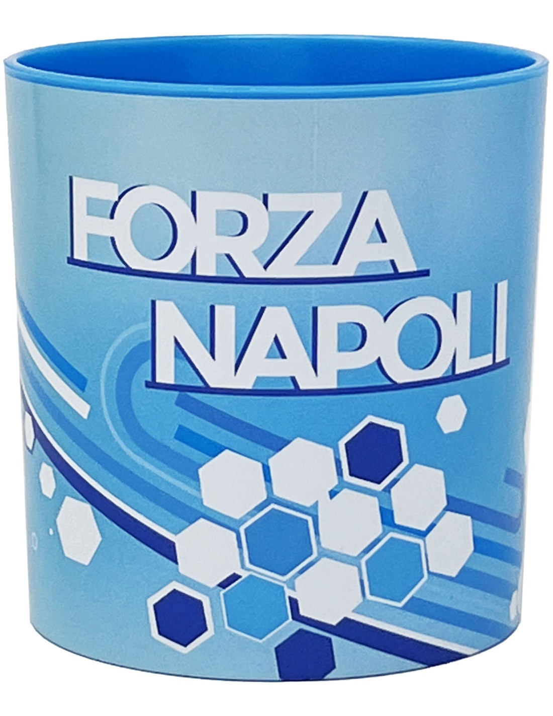 Forza Napoli - Tazza in plastica 350ml per bambini, Bpa free