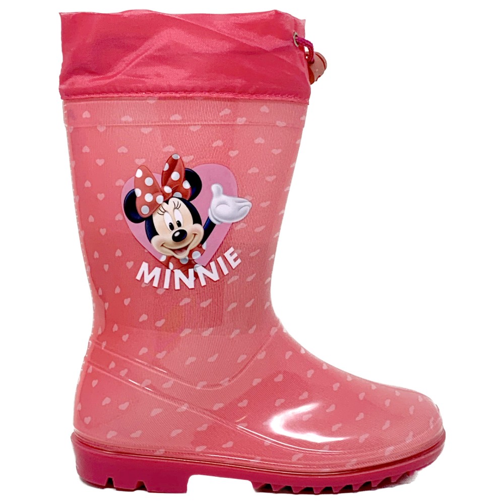 Disney Minni - Stivali in gomma per bambine, Calosce per la pioggia