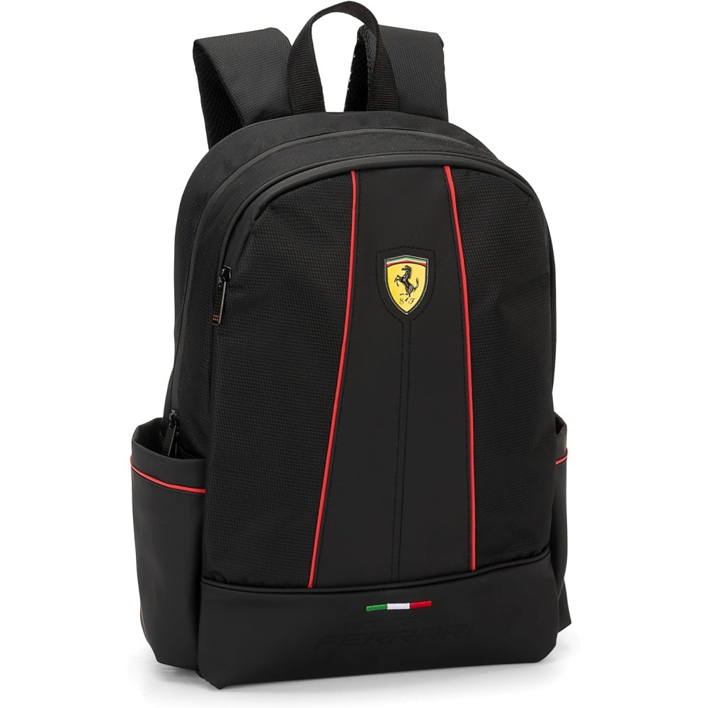 Scuderia Ferrari - Zaino organizzato per scuola elementare, medie e superiori