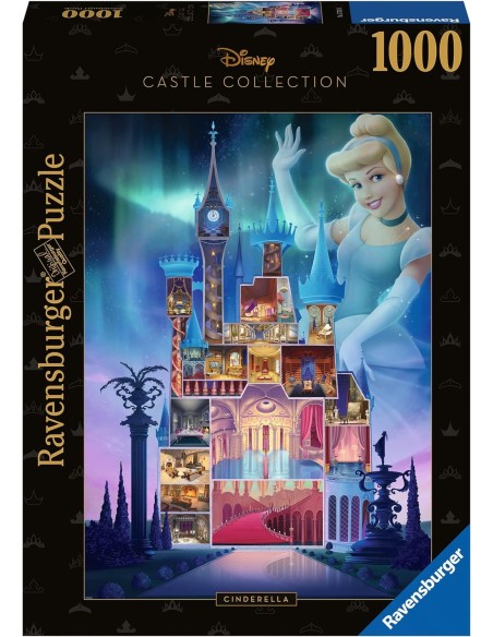 Disney Castle Collection Cenerentola - Puzzle 1000 pezzi, Bambini, Ravensburger