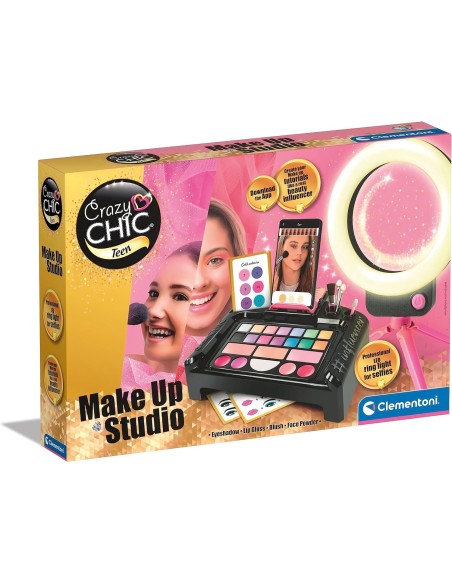 Clementoni Crazy Chic Teen - Set cosmetici Make-up Studio