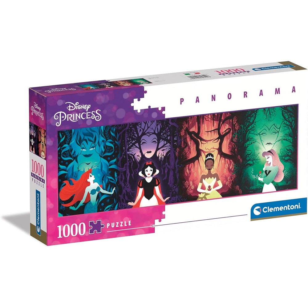 Clementoni Principesse Disney - Puzzle 1000 pezzi Panorama
