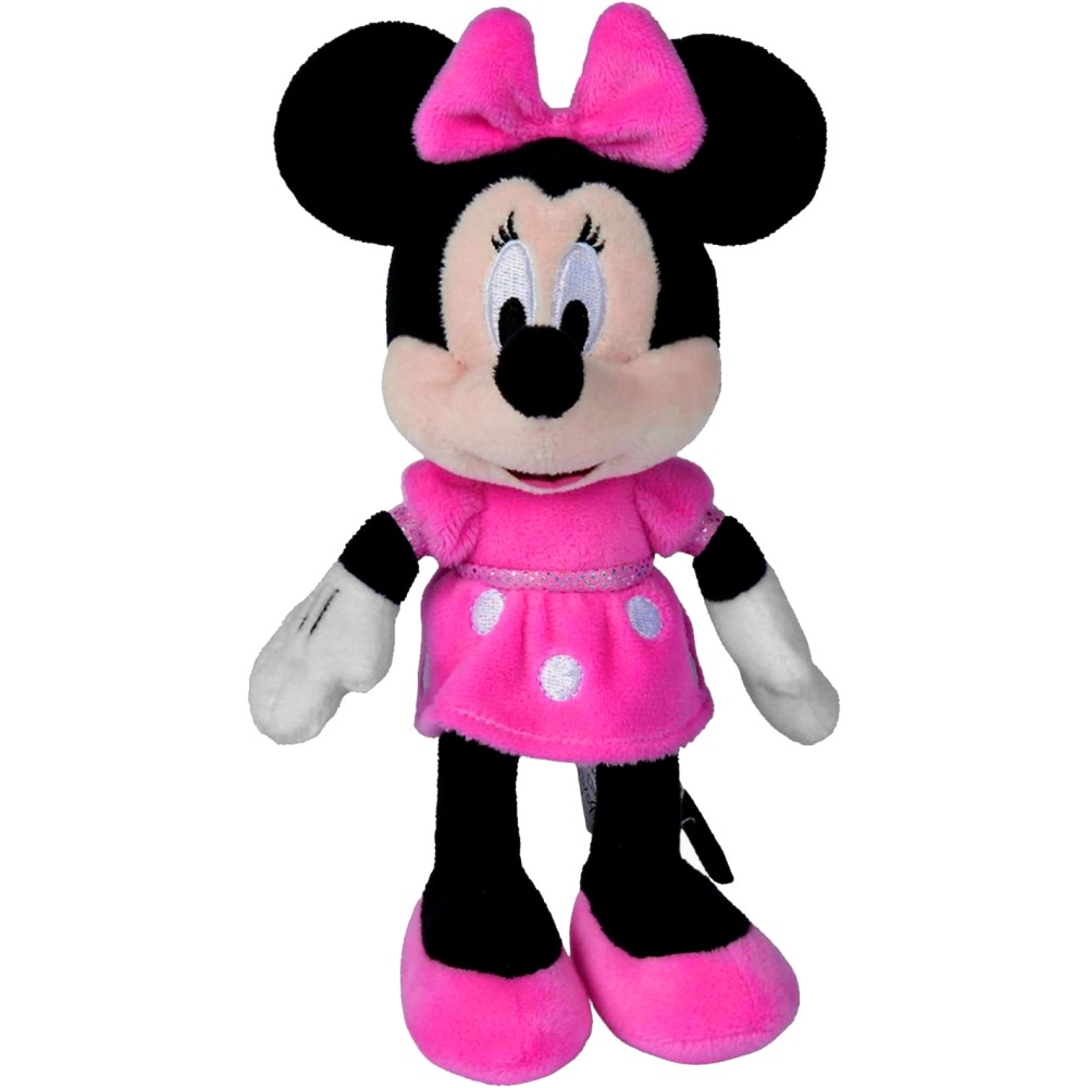 Disney Minni - Peluche 20cm vestito fucsia