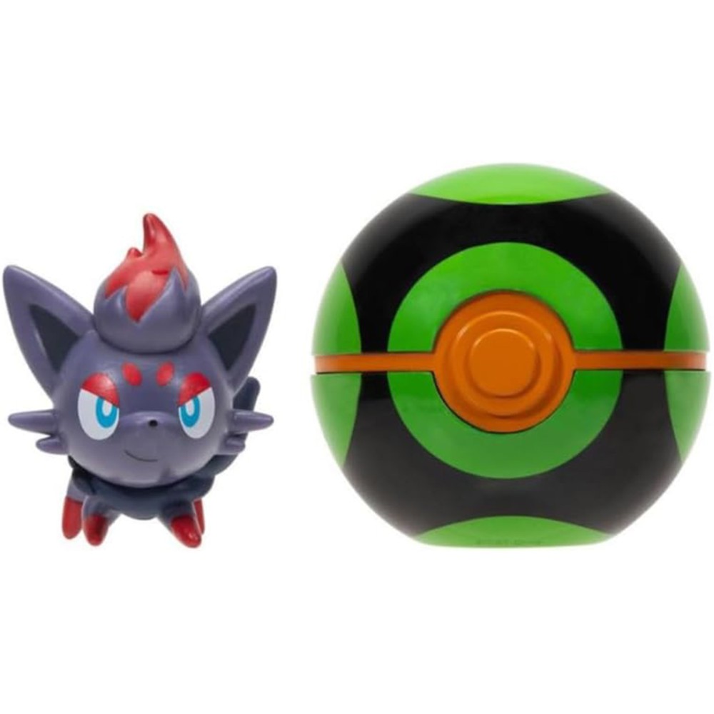 Pokémon Clip 'N' Go - Zorua e Scuro Ball 5cm