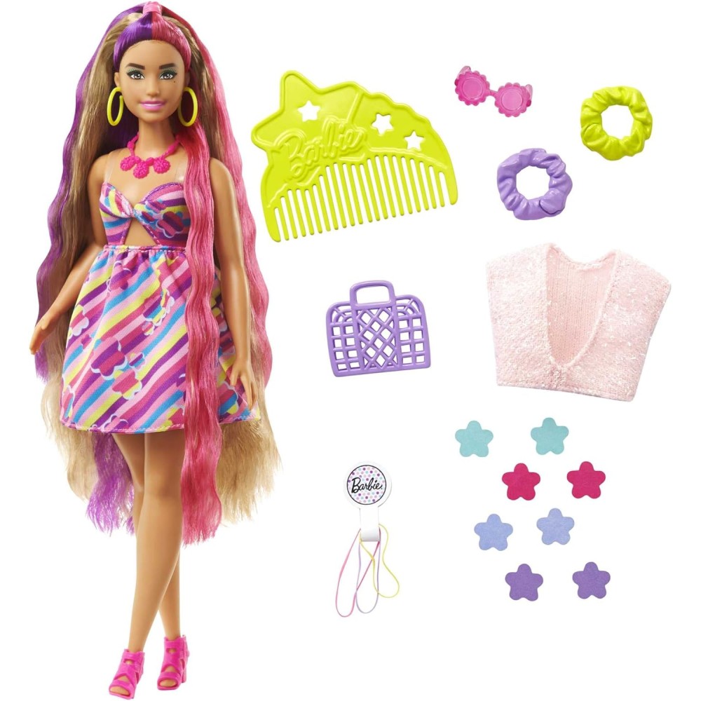 Barbie - Bambola Super Chioma Curvy