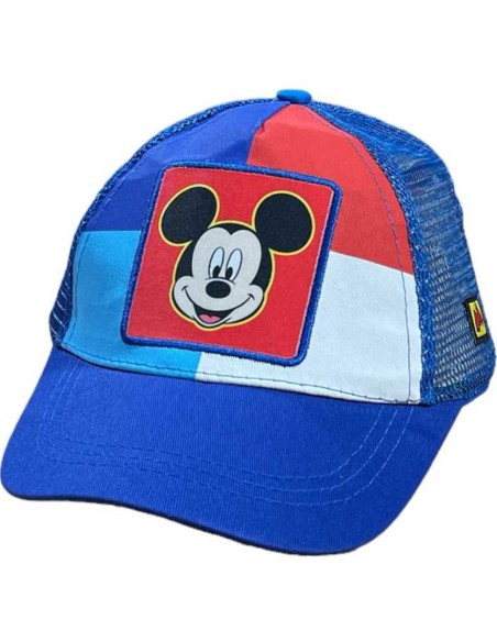 Disney Topolino - Cappello con visiera per bambini, Poliestere e cotone