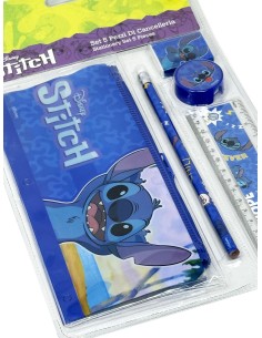Disney Stitch - Set 5 pezzi cancelleria 2