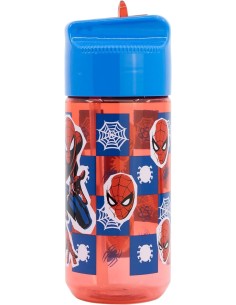 Marvel Spider-Man - Borraccia ecozen per bambini, 430ml, BPA free