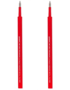 Legami - Set di 2 Refill per Penna Gel Lovely Friends - Inchiostro Rosso