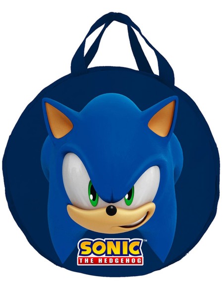 Sonic the Hedgehog - Borsa grande portagiochi 50x35cm