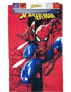Marvel Spider-Man - Set 2 asciugamani viso e mani per bambini