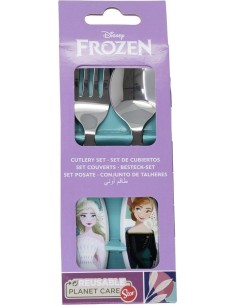 Disney Frozen - Posate in metallo, set 2 pezzi 2