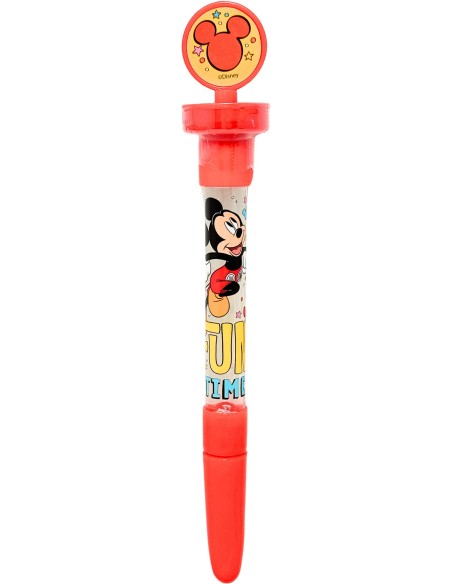Disney Topolino - Penna 3 in 1 con timbro e bolle