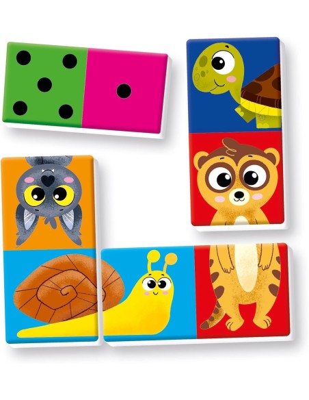 Clementoni Sapientino - Domino numero e animali Clementoni Sapientino - Domino numero e animali