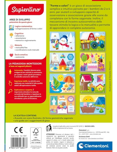 Clementoni Sapientino - Forme e colori