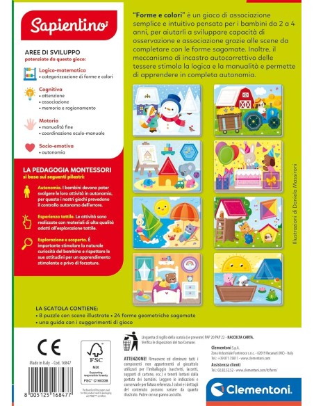 Clementoni Sapientino - Forme e colori Clementoni Sapientino - Forme e colori