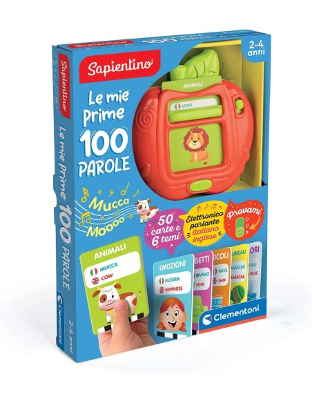 Clementoni Sapientino - Le mie Prime 100 Parole Clementoni Sapientino - Le mie Prime 100 Parole