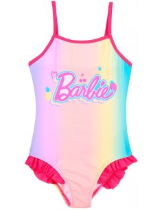 Barbie - Costume da bagno intero bambina, Poliestere
