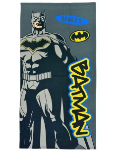 DC Batman - Telo Mare / Asciugamano per bambini, asciugatura rapida, ultra morbido, 140cm