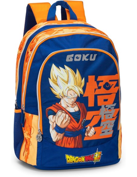 Dragon Ball Super - Zaino Organizzato per Scuola Elementare