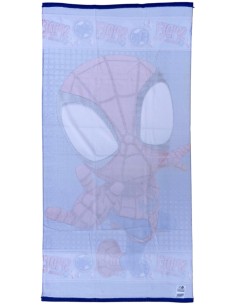 Marvel Spidey e i suoi fantastici amici - Telo Mare / Asciugamano per bambini, asciugatura rapida, ultra morbido, 140cm 2