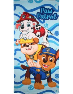 Paw Patrol - Telo Mare / Asciugamano per bambini, asciugatura rapida, ultra morbido, 140cm