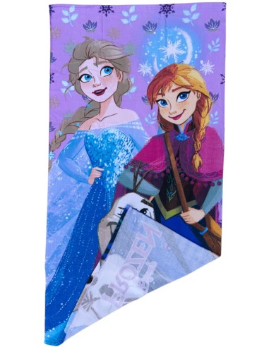 Disney Frozen - Telo Mare / Asciugamano per bambini, asciugatura rapida, ultra morbido, 140cm