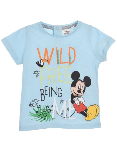 Disney Baby Topolino - Maglia neonato Azzurra