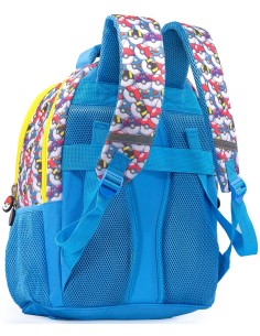 Pokémon - Zaino Scuola Elementare Bambini 43x33x15 cm, Ergonomico, Spallacci Imbottiti 2
