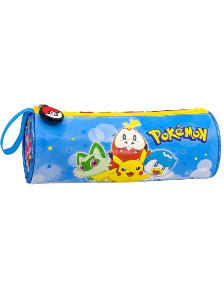 Pokémon - Astuccio tombolino per bambini, 21x8 cm, Poliestere Resistente