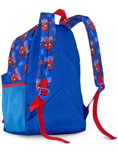 Marvel Spider-Man - Zaino americano per bambini, 41x31x18 cm con Spallacci Imbottiti, Divisorio Interno, Porta Borraccia 2